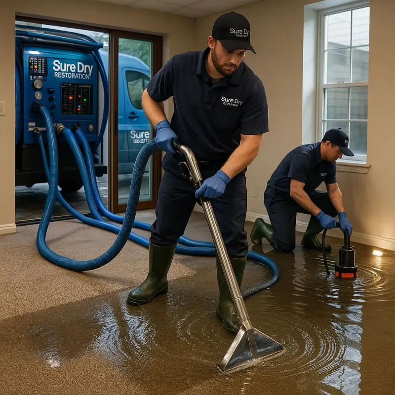 Water Extraction and Removal process in Fort Hood, TX